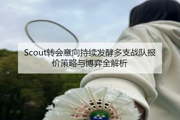Scout转会意向持续发酵多支战队报价策略与博弈全解析